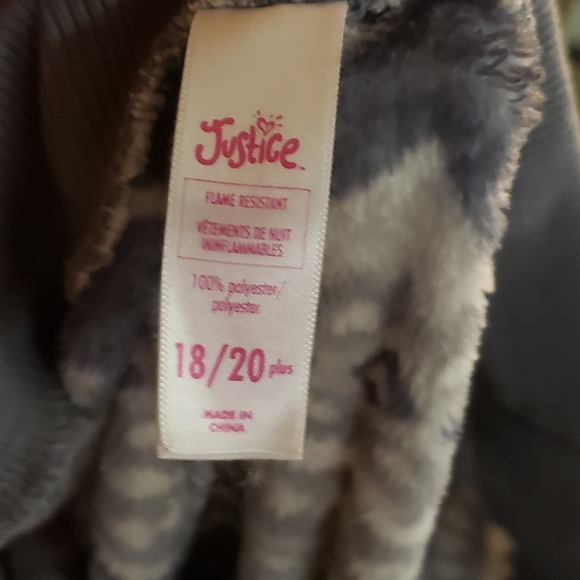 Justice Fleece Pajama Pants - Picture 3 of 3